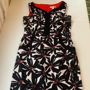 Black and red London Times Dress. Size 8